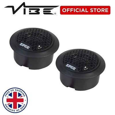 VIBE EDGE 50 WATT UPGRADE TWEETER COMPONENT SPEAKER CAR AUDIO - Image 1 of 4