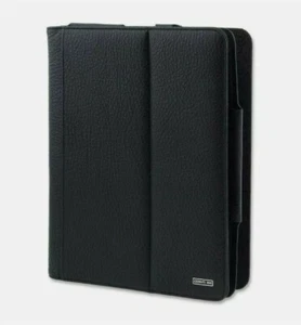 Sale Cerruti 1881 Maddison Black Leather High quality iPad tablet case "9.7 ⚫  - Picture 1 of 7