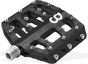 Flat Mountain BMX MTB Aluminum Bike Sealed Bearing Pedals - Large Bicycle Platfo - Picture 1 of 8