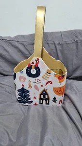 Weihnachtsgeschenktüten groß mit Griffen Weihnachten Tragetaschen Großpackung wiederverwendbar - Bild 1 von 16