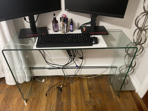 modern glass console table Cover