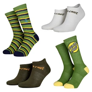 Santa Cruz Skateboards Screaming Hand Dot Logo Socks - 4 Pairs - SALE WAS £30! - Picture 1 of 1