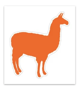 Llama Peru Car Decal / Kiss cut Sticker Machu Pichu Salta Art 3” Termo Laptop - Picture 1 of 3