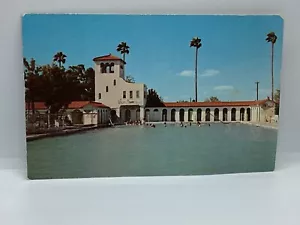 Postcard Val Verde Pool at Motel Highway 83 Donna Alamo Texas TX H274 - Picture 1 of 2