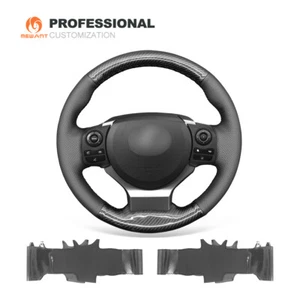 Cubierta de volante de coche de fibra de carbono cuero auténtico para Lexus IS250 IS300 IS350 - Imagen 1 de 10