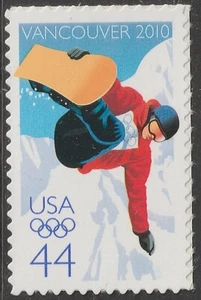 US 4436 Vancouver Olympic Winter Games 44c single MNH 2010 - Picture 1 of 1