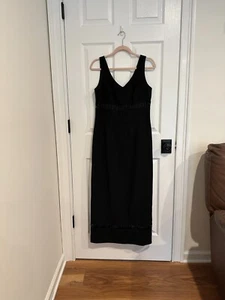 Yves Cossette Depeche Mode Black Dress Sleeveless size 10 - Picture 1 of 5
