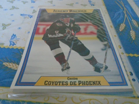 JEREMY ROENICK POSTER  COLOR 8 BY 11 PHOENIX COYOTES Cover