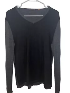 Suéter de mezcla de lana de cachemir para hombre Elie Tahari - talla S - Imagen 1 de 14