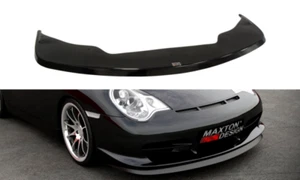 Front Diffuser Diffusor Maxton Design Gloss Black Abs For Porsche 911 996.2 Gt3 - Picture 1 of 3