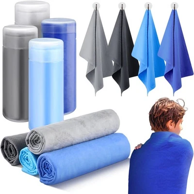 4 шт. плавательное замшевое полотенце шамми спортивные пловцы полотенце для дайвинга плавания три... - Изображение 1 из 4