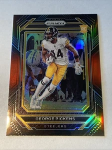 Chronicles Prizm 2022 negro George Pickens rojo/99 novato RC #PB-20 Cowboys - Imagen 1 de 2