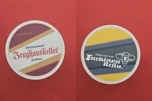 Turbinen Bräu Restaurant Zeughauskeller Brauerei Bierdeckel Bier - Bild 1 von 1