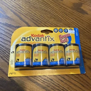 4 Rolls Of Kodak Advantix APS Film 400 FOUR Rolls Of 25 Exposures Exp 2004 NEW - Picture 1 of 9