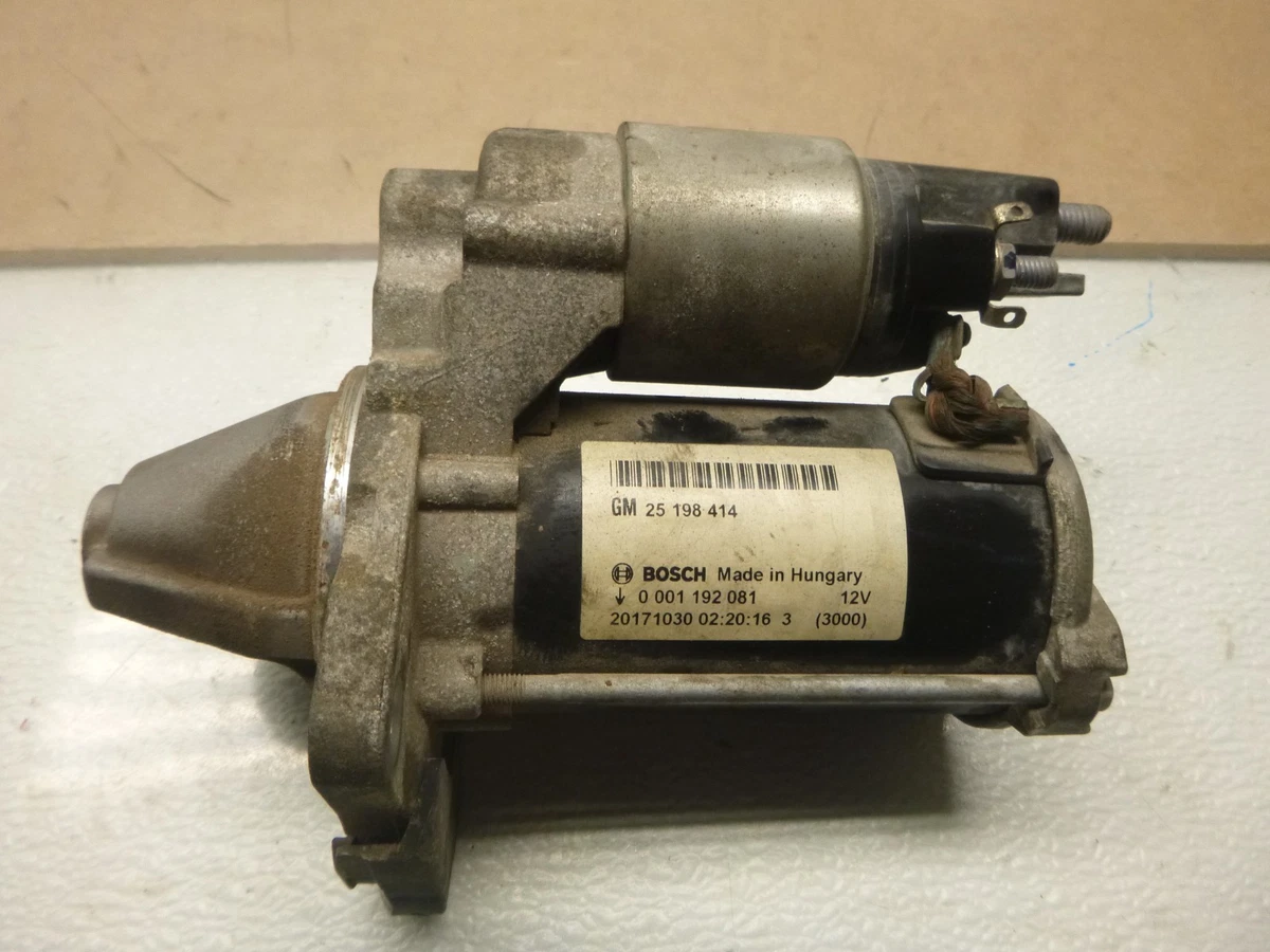 Las Mejores Ofertas En Motores De Arranque Para 2018 Buick Enre