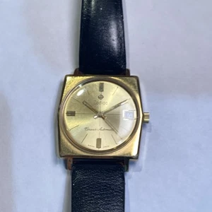 Vintage ZODIAC "Corsair" 1960's Swiss 21J Automatic Men's Watch W/ Date Runs - Picture 1 of 12