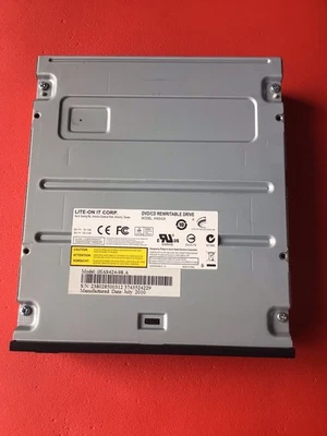 LITE-ON IT CORP DVD CD SATA REWRITEABLE DRIVE iHAS424 BLACK INTERNAL SATA - Image 1 of 4