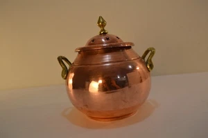 Handgefertigter Kupfer Potpourri Topf - Bild 1 von 5