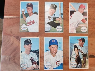 Lote Topps Giants 1964 (4). 6 tarjetas diferentes EX estado # 27, 33, 36, 1, 58, 23 Foto 1 de 2