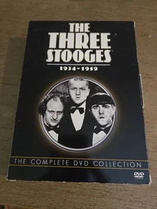 THE THREE STOOGES COMPLETE COLLECTION (1934 - 1959) DVD SET Missing 1 Disc - Picture 1 of 3