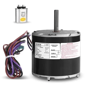 for Lennox 12Y65 Interlink 100483-43 Condenser Fan Motor, 1/4 HP, 208-230 Volts - Picture 1 of 1