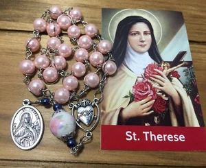 Unbreakable Chaplet, St. Therese Chaplet -Catholic Rosary - Handmade - Picture 1 of 9