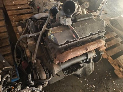 99-00 FORD F450SD 7.3L TURBO DIESEL VIN F COMPLETE ENGINE MOTOR TESTED OEM - Image 1 of 4