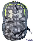 Under Armour UA Scrimmage 2.0 Laptop Pocket  School Backpack 1342652 Gray Green