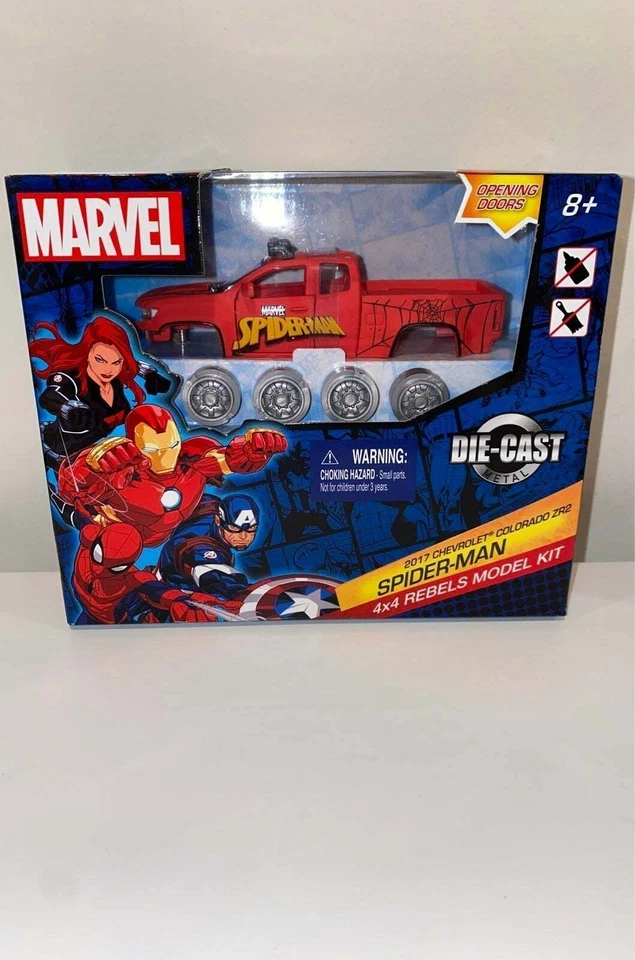 4 Marvel Spiderman Holiday Countdown Advent Chocolate Calendar Exp.7/20