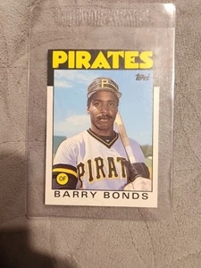 1986 Barry Bonds Near-Mint/Mint Topps Traded Rookie Card - Picture 1 of 4