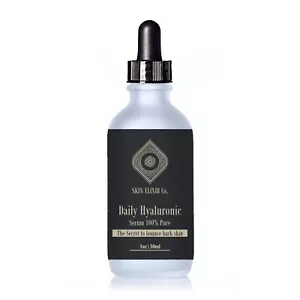 Daily Hyaluronic Serum – 100% Pure Hydration Boost for Radiant Skin (1oz/30ml) - Picture 1 of 3