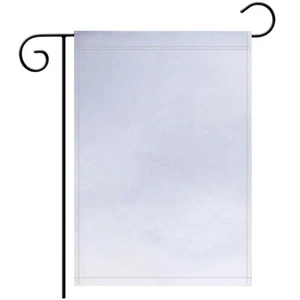 (QTY 50) Double Sided w/ Black out Garden Flags 100% Polyester Silky Feel - Picture 1 of 2