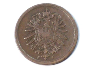 1885-J Germany Empire Pfennig KM#1 VF SN6659 - Picture 1 of 2