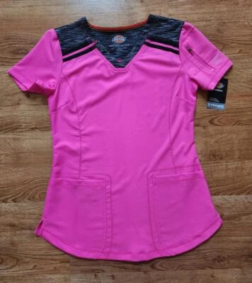 Blusa Médica Dickies Dynamix Para Mujer Talla XXS-SM-XL Elastizada en 4 Vías Costura Princesa Foto 1 de 4