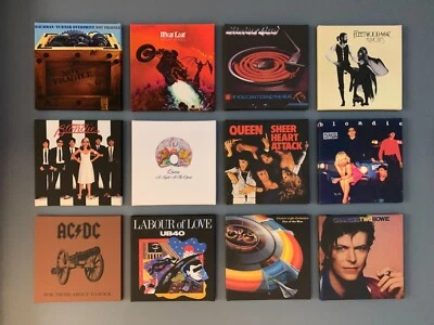 Stretched Canvas Album Covers - Any Album Cover - 8x8 inch up to 24x24 inch - Image 1 of 4