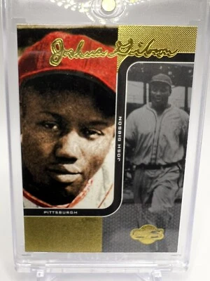 ⚾️🔥2006 Topps Co-firmantes Josh Gibson Líder de Bateo de Todos los Tiempos Homestead Grays🔥 Foto 1 de 2