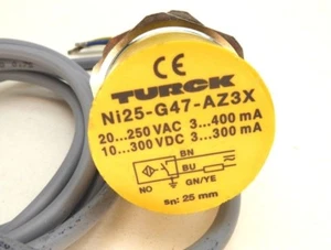 Turck Ni25-G47-AZ3X Proximity Switch Sensor Made in Germany NEW - Bild 1 von 4