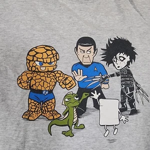 Rock Paper Scissors Lizard Spock Men's 3X T-shirt Big Bang Theory Sheldon funny - Picture 1 of 6