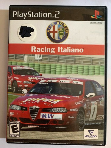 Alfa Romeo Racing Italiano – PS2 – Complet Avec Manuel – Très Bon état