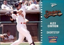 2003 Tucson Sidewinders Multi-Ad #3 Alex Cintron Yabucoa Puerto Rico PR Card