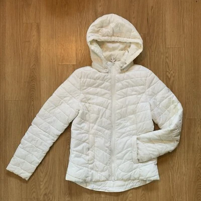 Chaqueta acolchada con cremallera Barbour Fulmar para mujer EE. UU. 6 Reino Unido 10 capucha almacenable empaquetable Foto 1 de 4