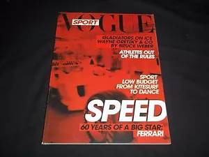2007 JULY-AUGUST VOGUE SPORT ITALIA MAGAZINE - SPEED - FASHION - F 4440 - Picture 1 of 2