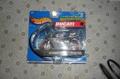 Hot Wheels 1:18 Ducati 748 Moto Gris BONITO Foto 1 de 4