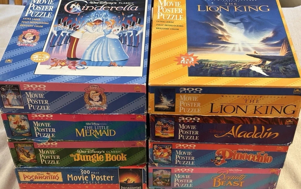 10 pôsteres de filme Walt Disney LOTE 300 peças 24 x 36 - Imagem 1 de 4