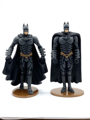 Batman 2008 The Dark Knight Figures 3” Figurine on Base Unbranded Lot of 2 - Image 1 of 4