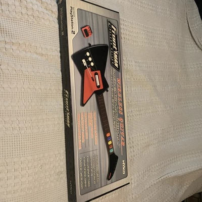 Guitarra Nyko FrontMan (80592) Sin Dongle Paquete Original Play Station 2 Guitar Hero Foto 1 de 4