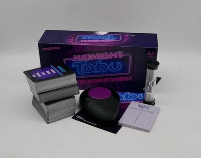Midnight Tabu Familienspiel Gesellschaftsspiel für Erwachsene Hasbro vollständig - Bild 1 von 4