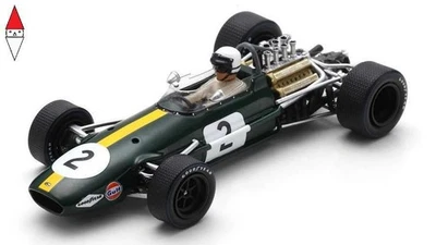 1/43  BRABHAM F1  BT26 N 2 MONACO GP 1968 J.BRABHAM GREEN YELLOW - Immagine 1 di 3