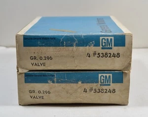 NOS Pontiac 389 1961-63 GM Intake Valves 7 #538248 OEM Grand Prix Bonneville - Picture 1 of 12