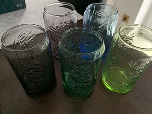 Coca Cola Gläser Sammlung Dosenform Bunt Alle Farben - Bild 1 von 2